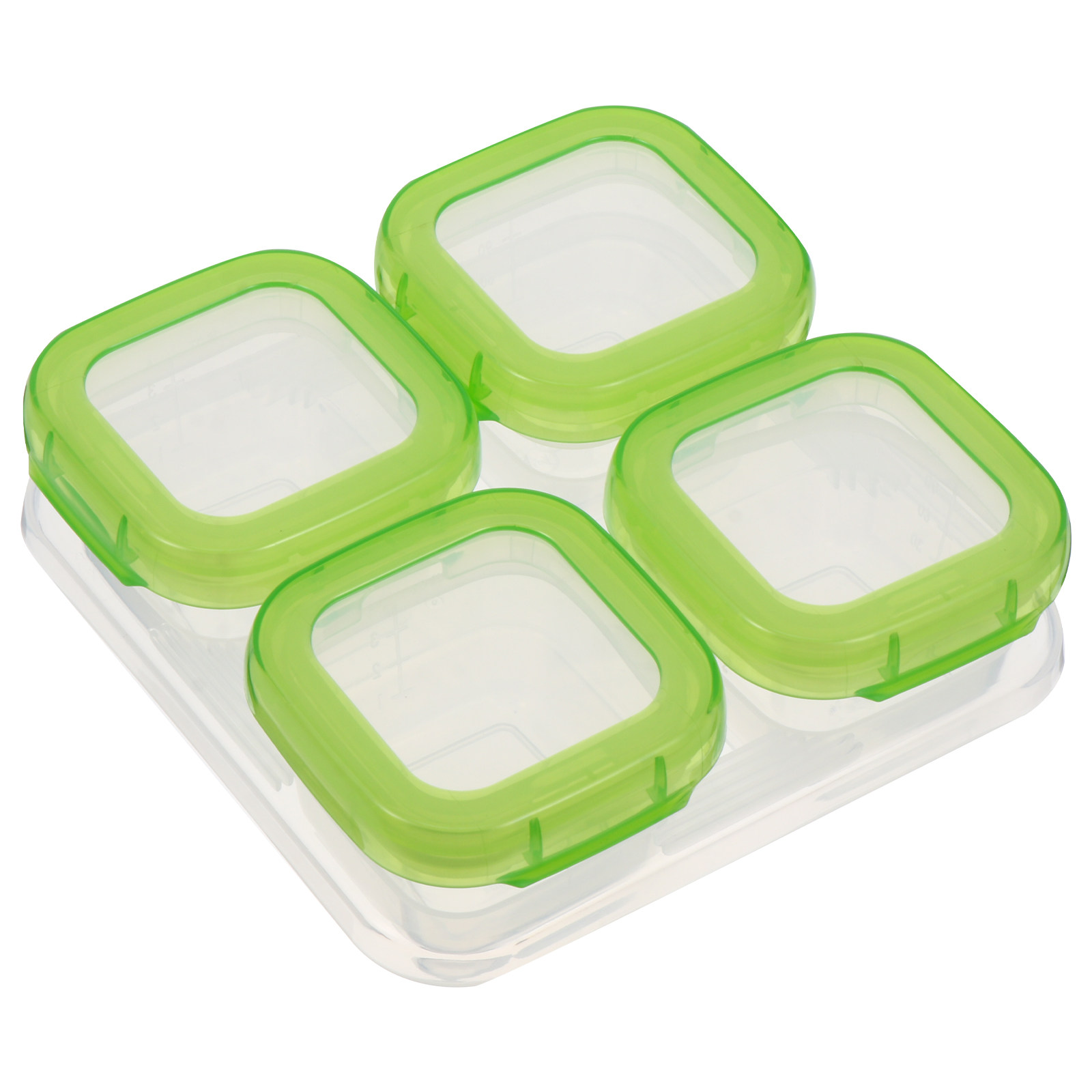 4Pcs Baby Food Storage Contain - Baby Food For Travelling บทวิจารณ์และราคา