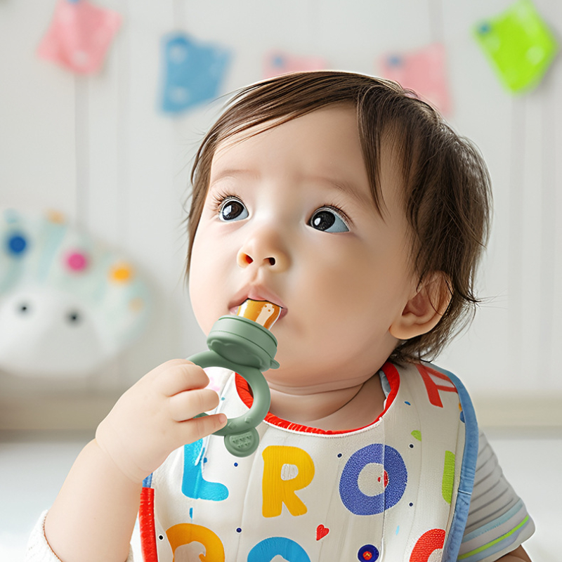 Baby Pacifier Fruit Feeder Wit - Baby Food Bites บทวิจารณ์และราคา