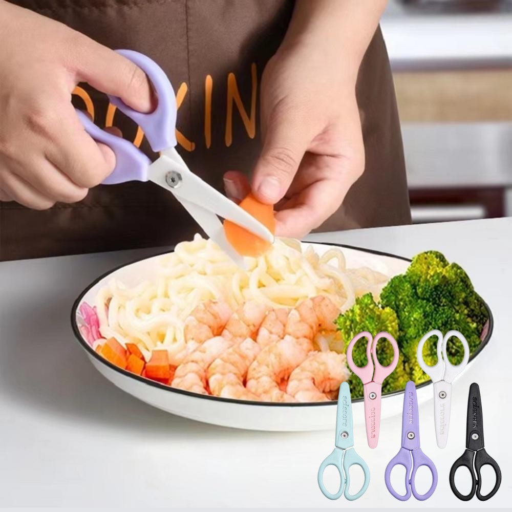 New Ceramic Scissors Baby Food - Baby Food Scissors บทวิจารณ์และราคา