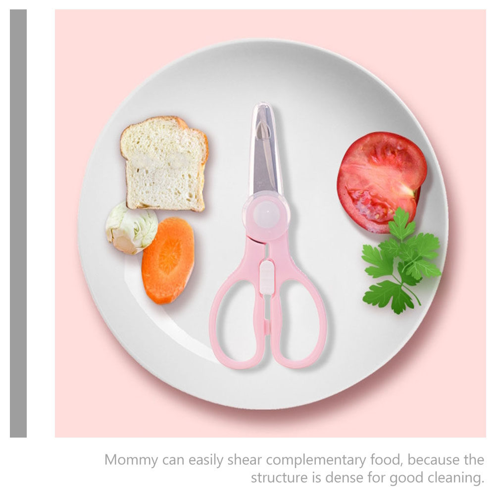 Baby Food Scissors Portable St - Baby Food Scissors บทวิจารณ์และราคา
