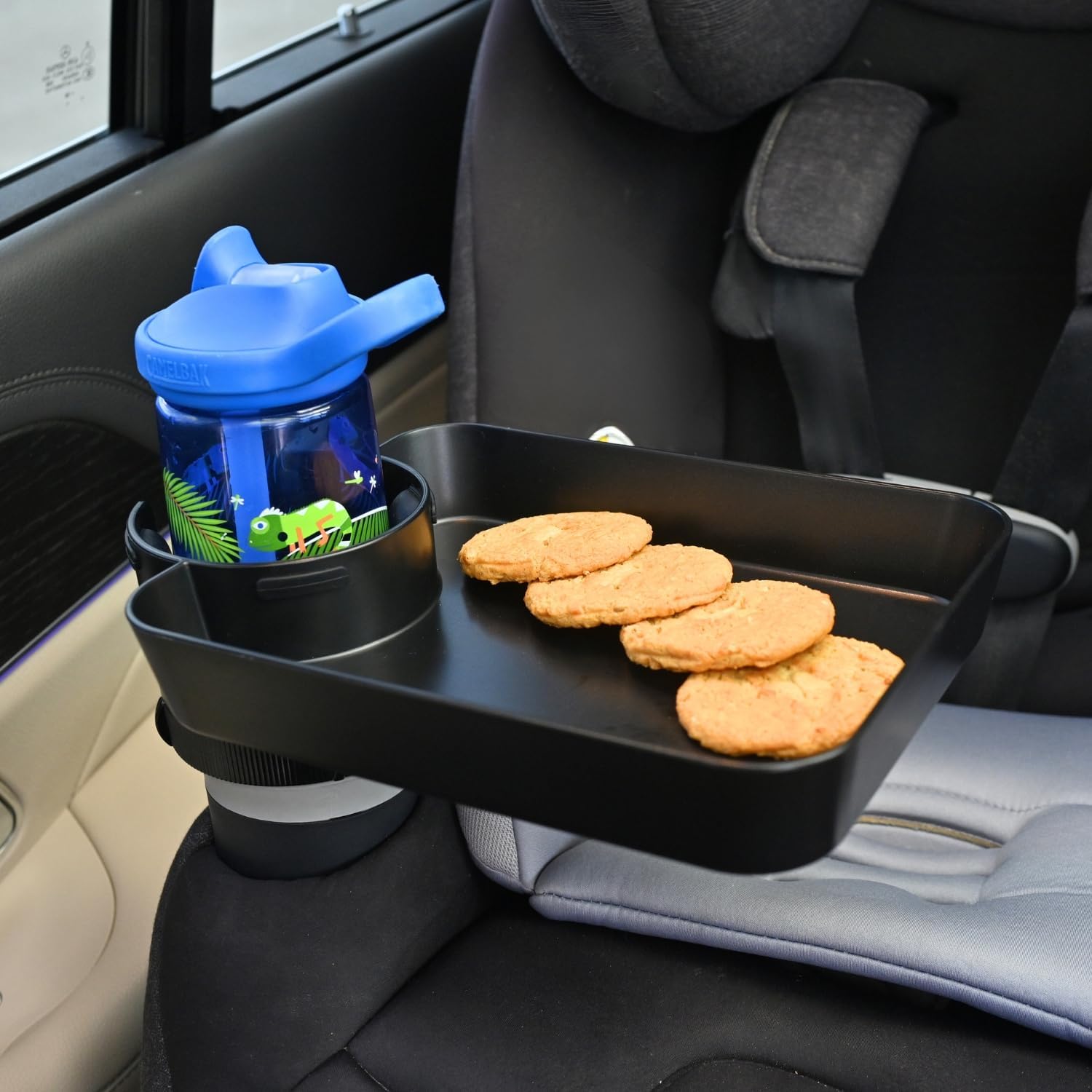 Kids Car Seat Tray with Adjust - Snack Cup Toddler บทวิจารณ์และราคา