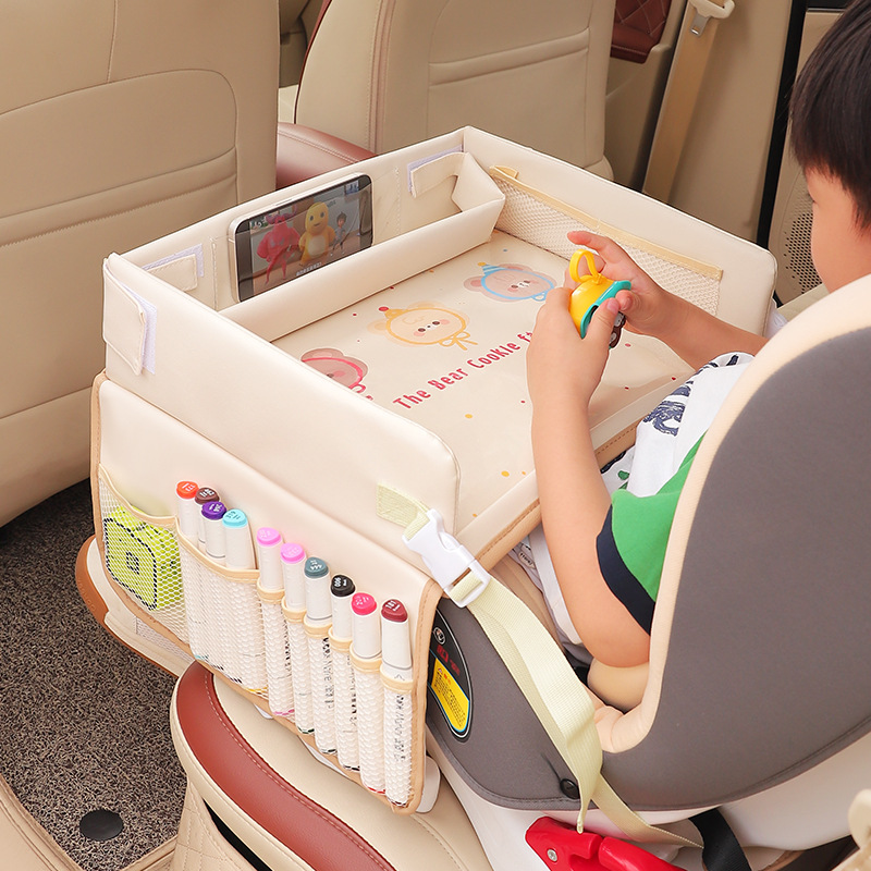 Cartoon Kids Car Seat Tray Tab - Baby Food For Travelling บทวิจารณ์และราคา