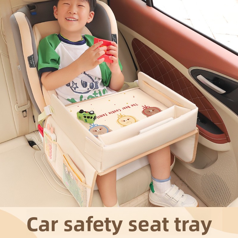 Cartoon Kids Car Seat Tray Tab - Baby Food For Travelling บทวิจารณ์และราคา