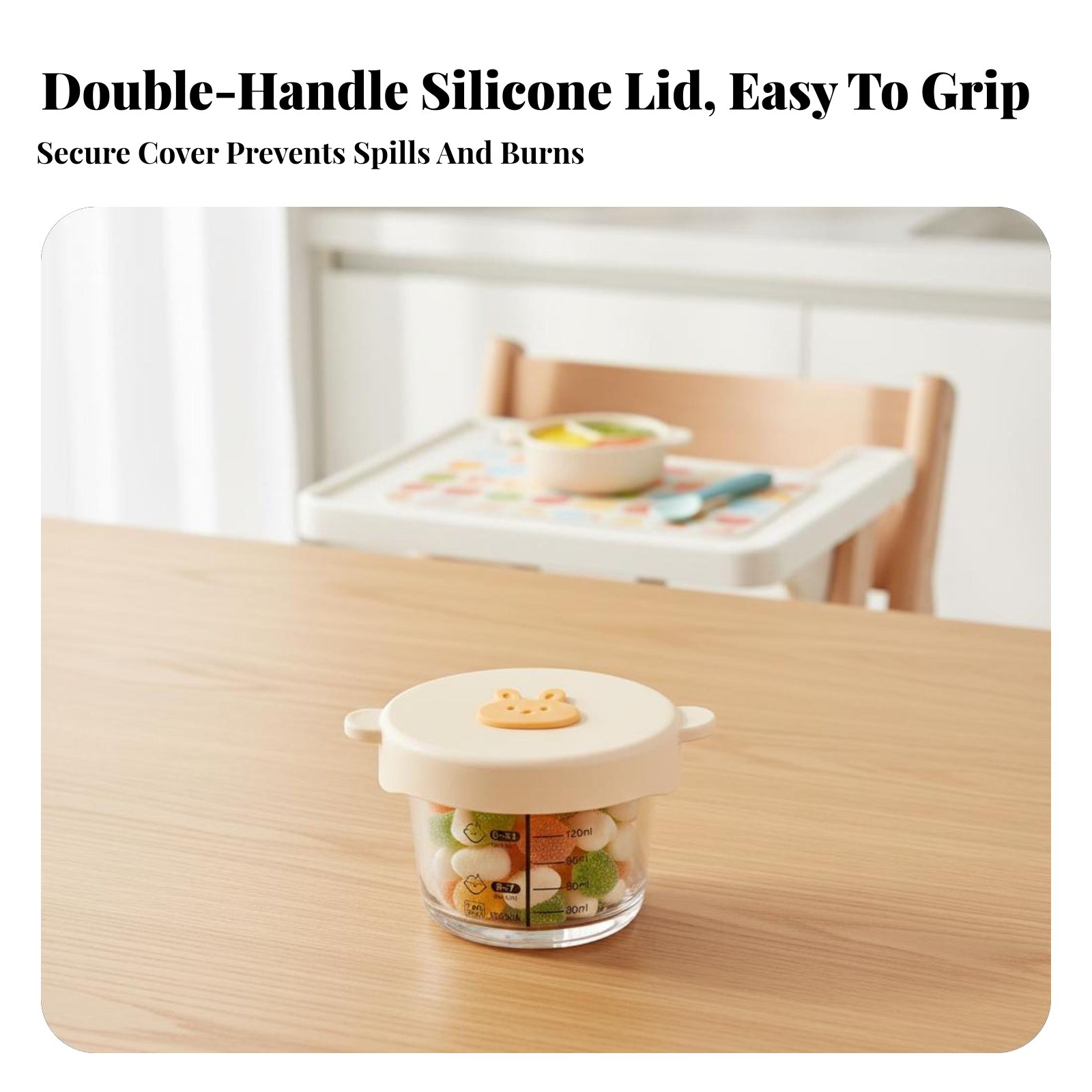 Children's Food Storage Bowl,  - Baby Food Glass บทวิจารณ์และราคา