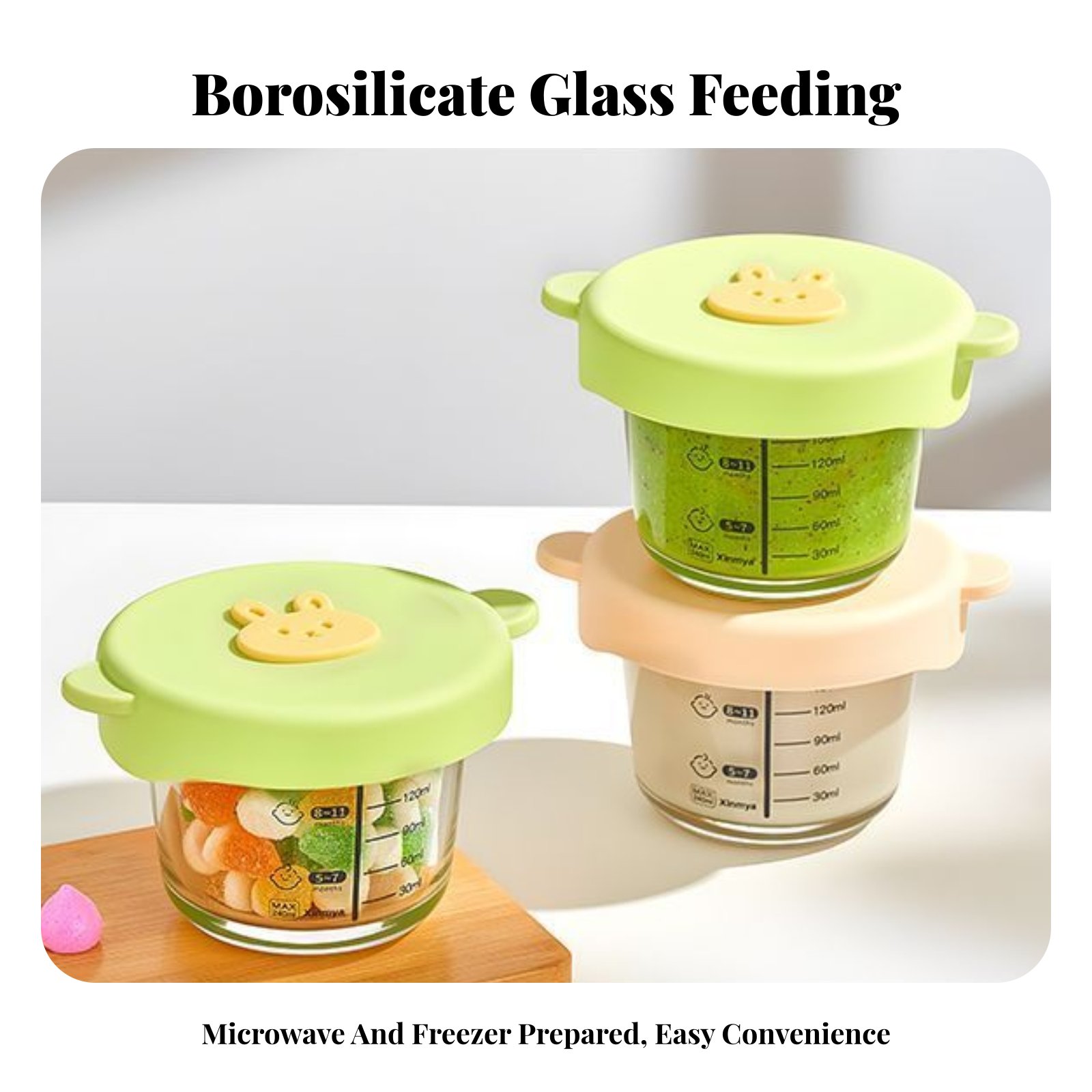 Children's Food Storage Bowl,  - Baby Food Glass บทวิจารณ์และราคา