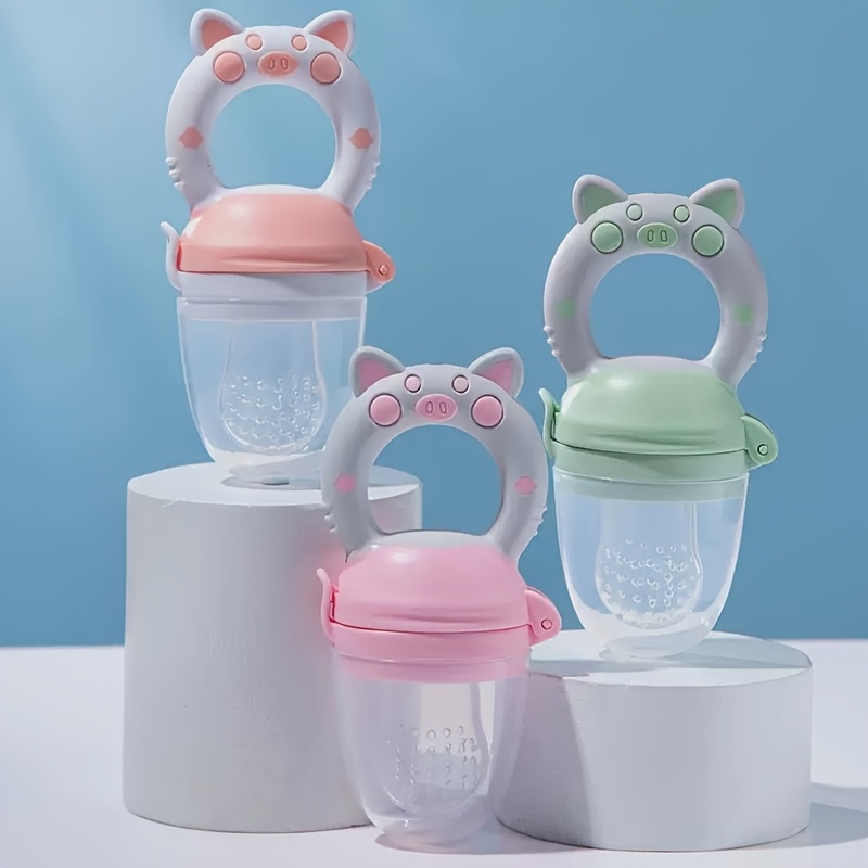 9pcs Feeding Cutlery:1 Silicon - Baby Food Feeder บทวิจารณ์และราคา