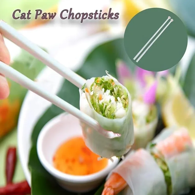 1 Pair Cat Paw Chopsticks Reus - Baby Food Japanese บทวิจารณ์และราคา