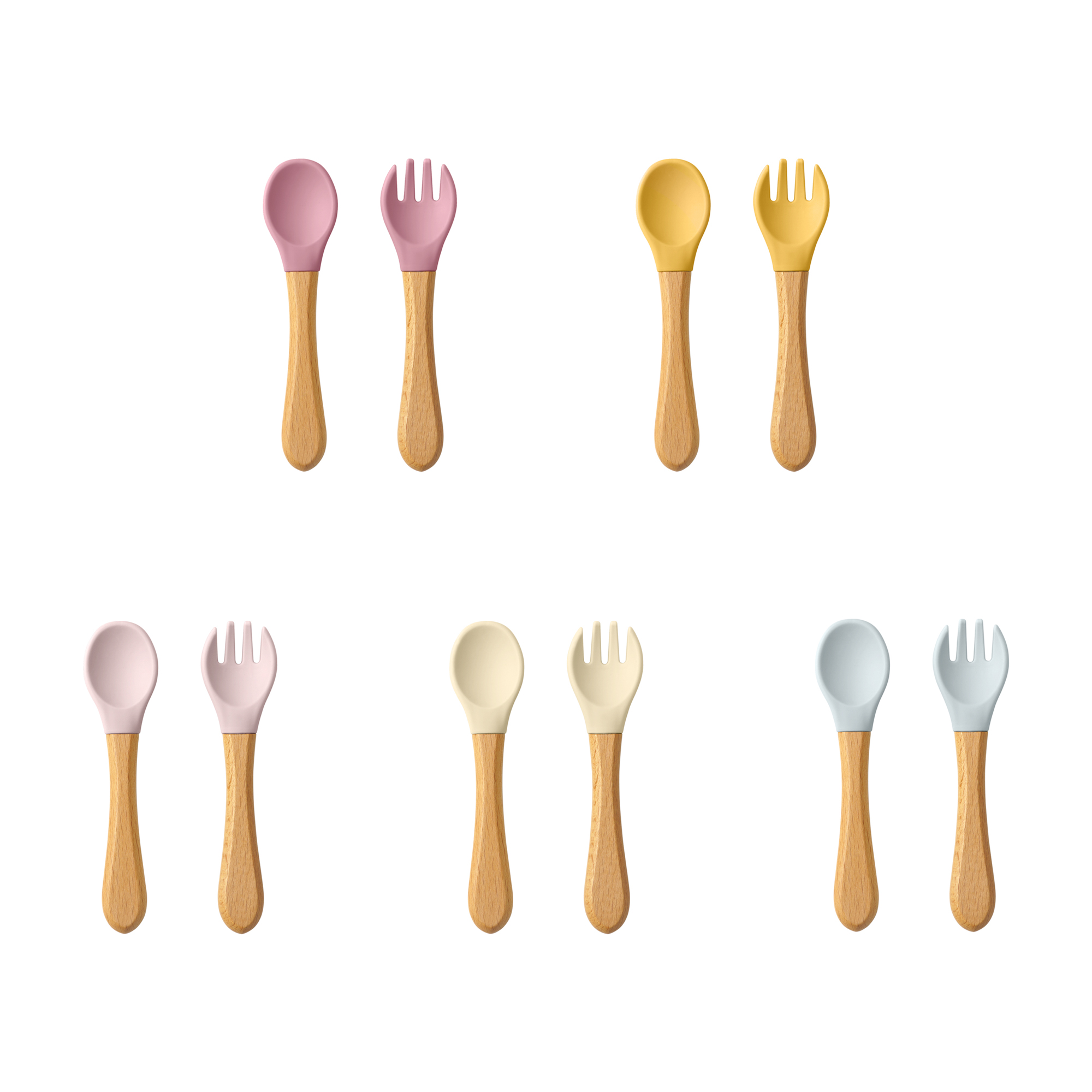 2PCS Baby Learning Spoons Uten - Baby Food Nutrition บทวิจารณ์และราคา