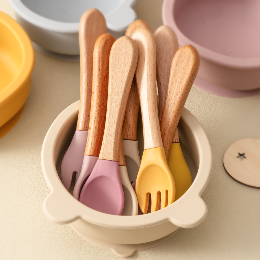 2PCS Baby Learning Spoons Uten - Baby Food Nutrition บทวิจารณ์และราคา