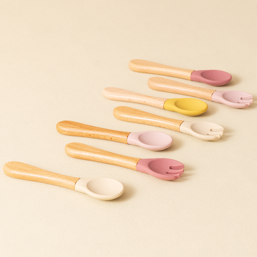 2PCS Baby Learning Spoons Uten - Baby Food Nutrition บทวิจารณ์และราคา