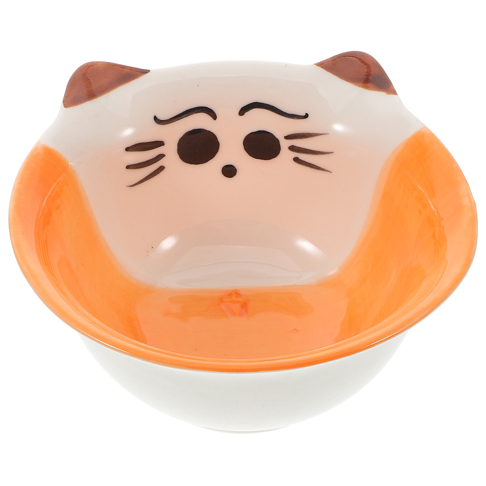 Cute Cat Shape Ceramic Bowl Sm - Baby Food Japanese บทวิจารณ์และราคา