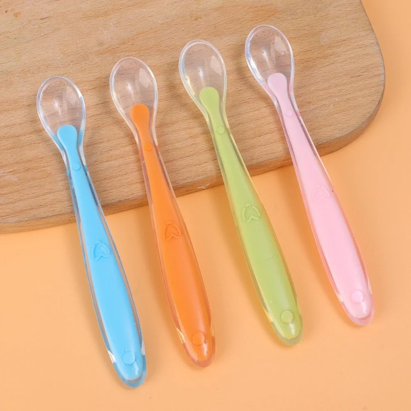 BPA Free Baby Silicone Spoons  - Baby Food Nutrition บทวิจารณ์และราคา