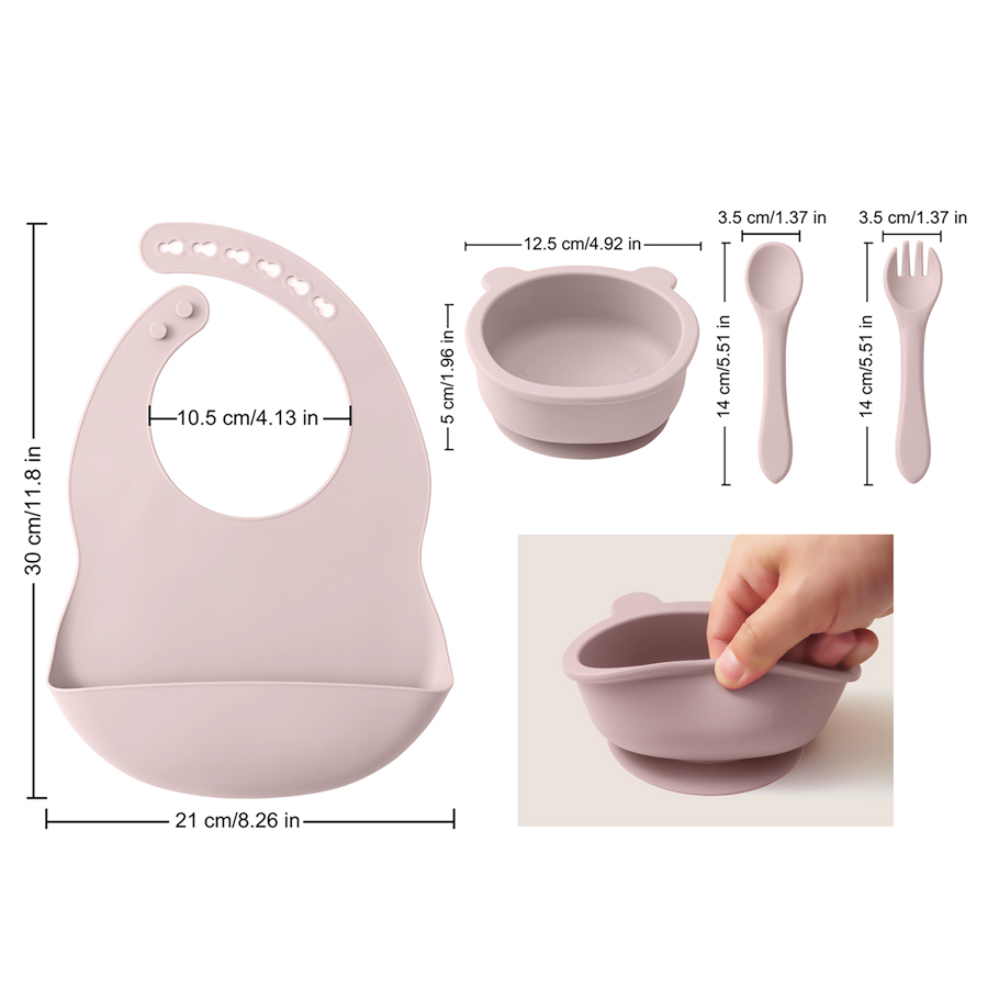 Wholesale Silicone Children Ta - Baby Food Dinner บทวิจารณ์และราคา