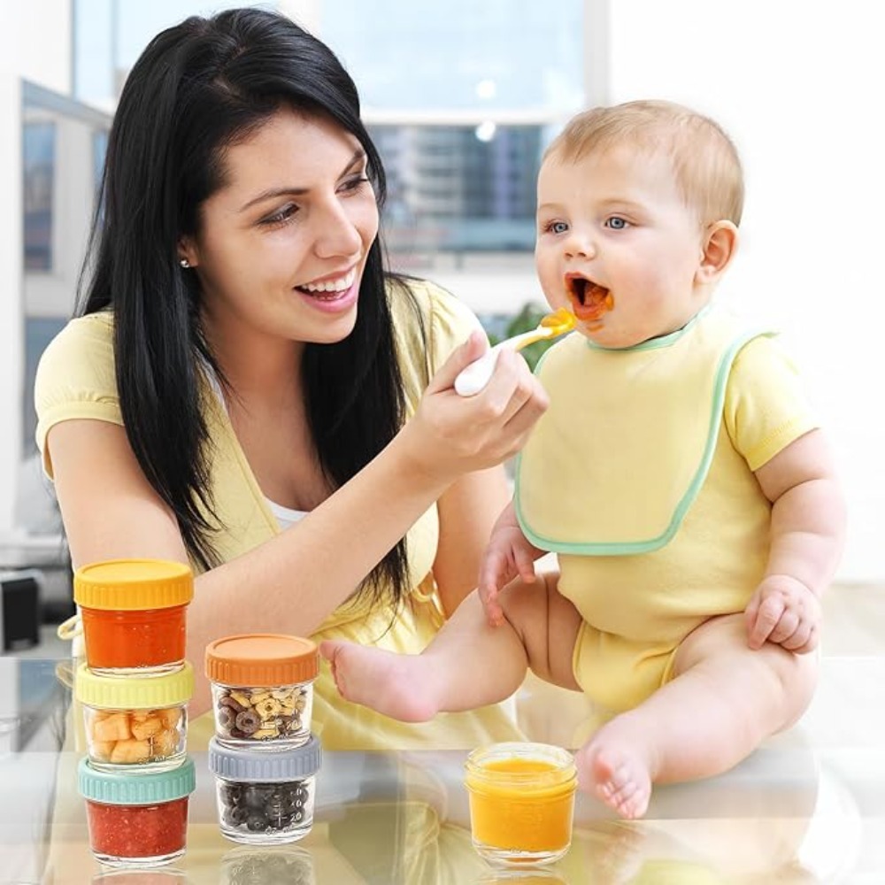 6pcs Multipurpose Glass Baby F - Baby Food Glass บทวิจารณ์และราคา
