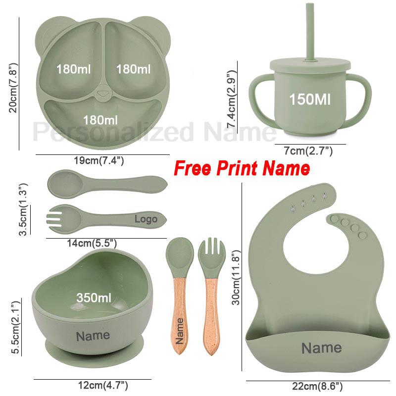 Feeding Set Silicone For Baby  - Baby Food Dinner บทวิจารณ์และราคา