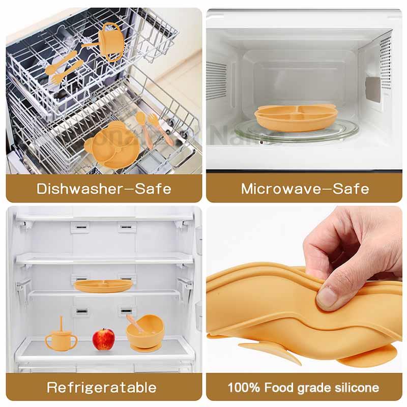 Feeding Set Silicone For Baby  - Baby Food Dinner บทวิจารณ์และราคา