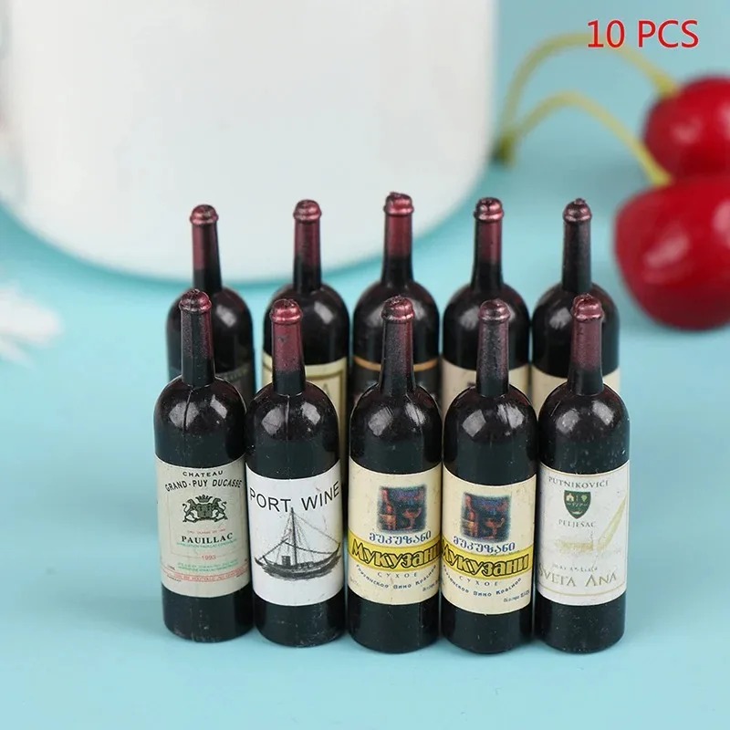 10Pcs/Lot 1/12 Dollhouse Minia - Baby Food Glass บทวิจารณ์และราคา