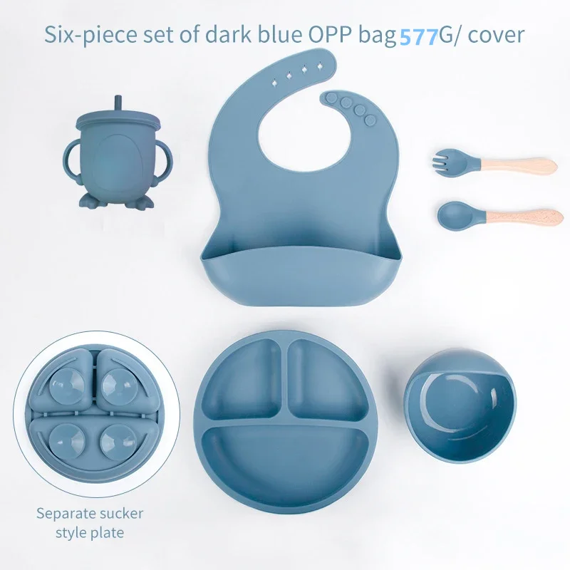 6 PCS Baby Meal Set Silicone S - Baby Food Nutrition บทวิจารณ์และราคา