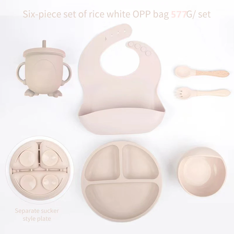 6 PCS Baby Meal Set Silicone S - Baby Food Nutrition บทวิจารณ์และราคา